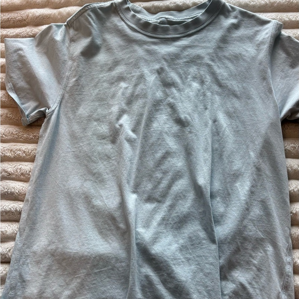 Lululemon Athletica Blue Short Sleeve Tee